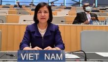 Ambassador Le Thi Tuyet Mai, Permanent Representative of Vietnam to the UN, the World Trade Organisation, and other international organisations in Geneva (Photo: VNA)