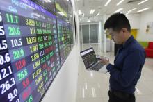 Stock market hits records in COVID-19 year on rising optimism (Illustrative photo: VNA)