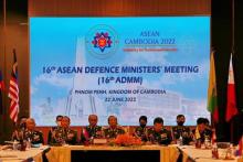 The 16th ASEAN Defense Ministers' Meeting (ADMM-16) was held in Phnom Penh, Cambodia, on June 22. (Photo: VNA)