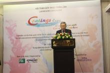 Nguyen Van Thanh, director of the Vietnam Chemical Agency under the Ministry of Industry and Trade, says the coating and printing ink sectors have many opportunities for continued growth.(Photo: VNA)