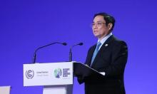 Vietnamese Prime Minister Pham Minh Chinh speaks at the 26th UN Climate Change Conference of the Parties (COP26) (Photo: VNA)