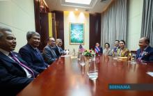 Anwar met the new Thai Prime Minister Paetongtarn Shinawatra for the first time, during a bilateral meeting, held on the sidelines of the 44th and 45th ASEAN Summits here.