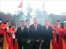Party General Secretary To Lam comes to attend the first congress of the Party Organisation of Central Party Agencies for the 2025-2030 term on September 24. (Photo: VNA)
