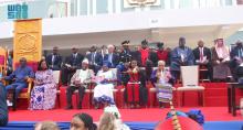 Deputizing for Custodian of the Two Holy Mosques, Vice Foreign Minister Attends Liberian President's Inauguration Ceremony