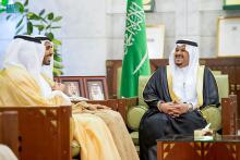 Deputy Governor of Riyadh Region Receives Minister of State at Ministry of Foreign Affairs and International Cooperation in UAE