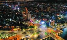 Da Nang's city centre at night (Photo: VNA)