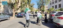 KSrelief Distributes 1,548 Food Baskets in Rural Damascus, Syria