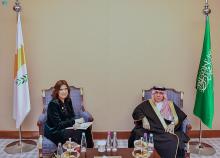Dr. Al-Qasabi Meets with Cypriot Minister of Energy, Commerce and Industry