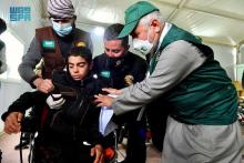 Dr. Al-Rabeeah Checks Work Progress at Humanitarian Projects of KSrelief at Zaatari Camp in Jordan