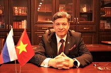 Prof., Dr. Vladimir Kolotov, head of the Department of History of Far Eastern Countries and Director of the Ho Chi Minh Institute at Saint Petersburg State University. (Photo: VNA)