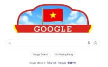 Google celebrates Vietnam's National Day with national flag doodle