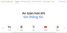 Homepage of Google Safety Centre's website