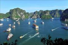 A view of Ha Long Bay in Quang Ninh province. (Photo: VNA)