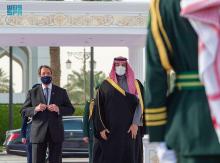HRH Crown Prince, President of Cyprus Hold Session of Official Talks