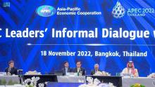 HRH Saudi Crown Prince participates in APEC Leaders' Informal Dialogue