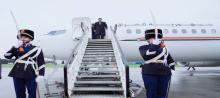PM arrives at The Netherlands