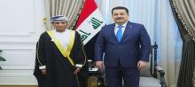 PM, Mohammed Shia Al-Sudani (right), Special Representative of the Secretary-General of the United Nations in Iraq, Mohammed Al-Hassan (left) 
