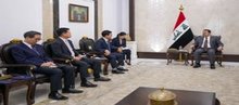 PM, Mohammed Shia Al-Sudani (right), South Korean Defense Minister Ahn Gyeo-back (left)