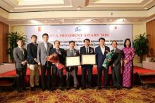 At the award ceremont (Source: qdnd.vn)