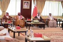 Justice Minister Meets with His Bahraini Counterpart