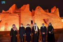 Korean President Visits Historical Turaif District, Diriyah Museum