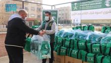 KSrelief Continues Distributing Winter Clothes to Needy Families in Jordan