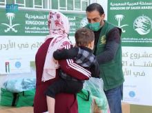 KSrelief Continues to Implement Winter Kits Distribution Project in Jordan