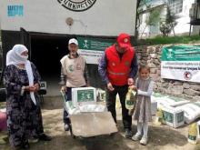 KSrelief Distributes 1,341 Ramadan Food Baskets in Several Regions of Tajikistan