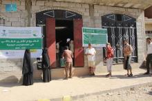 KSrelief Distributes More Than 42 Tons of Food Baskets in Taiz, Yemen