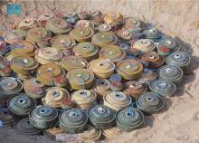 KSrelief Masam Project Dismantles 2,427 Mines in Yemen during One Week