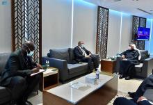 KSrelief Supervisor General Meets Angolan Ambassador to Saudi Arabia