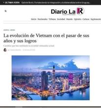 Uruguay's Diario LaR highlighted Vietnam's impressive economic growth in recent decades (Photo: VNA)