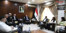 Syrian, Belarusian talks on bolstering joint cooperation relations