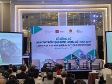 The launch of Vietnam Energy Outlook Report 2021 takes place in Hanoi on June 2. (Photo: VNA)