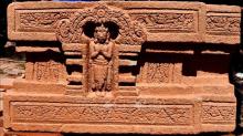 My Son A10 at the My Son World Cultural Heritage Site is being restored (Photo: VNA)