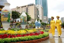 A view of Nguyen Hue pedestrian street (Source: VNA)