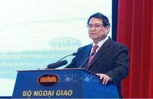 Prime Minister Pham Minh Chinh speaks at the conference. (Photo: VNA)