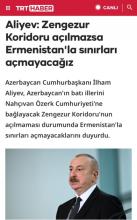 President Ilham Aliyev`s interview with local TV channels in spotlight of Turkish media