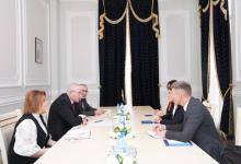 Chairman of Azerbaijan`s Central Election Commission meets with his Moldovan counterpart