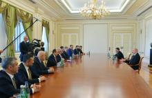 President Ilham Aliyev received delegation consisting of members of Grand National Assembly of Türkiye