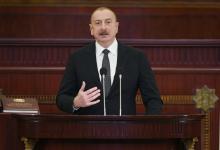 President of Azerbaijan: Army building process will be continued