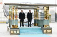 Official welcome ceremony was held for President Ilham Aliyev in Ankara
