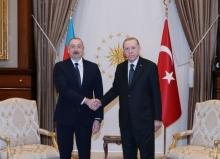 President of Azerbaijan Ilham Aliyev and President of Türkiye Recep Tayyip Erdogan held one-on-one meeting
