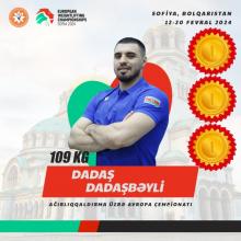 Azerbaijani weightlifter wins three European gold medals