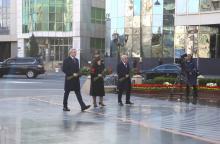 State and government officials visit Khojaly genocide memorial