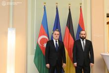 Meeting between Azerbaijani and Armenian FMs kicks off in Berlin
