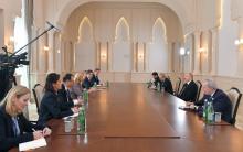 President Ilham Aliyev received EU Commissioner for Energy