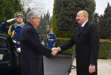 Official welcome ceremony was held for President of Kazakhstan Kassym-Jomart Tokayev