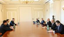 President of Azerbaijan Ilham Aliyev received Romania’s Minister of Energy