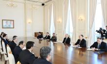 President Ilham Aliyev received Turkish delegation led by President of Secretariat of Defense Industries